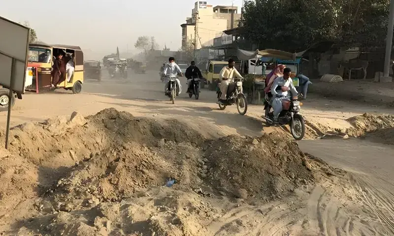 Karachi imposes two-month ban on road and footpath digging