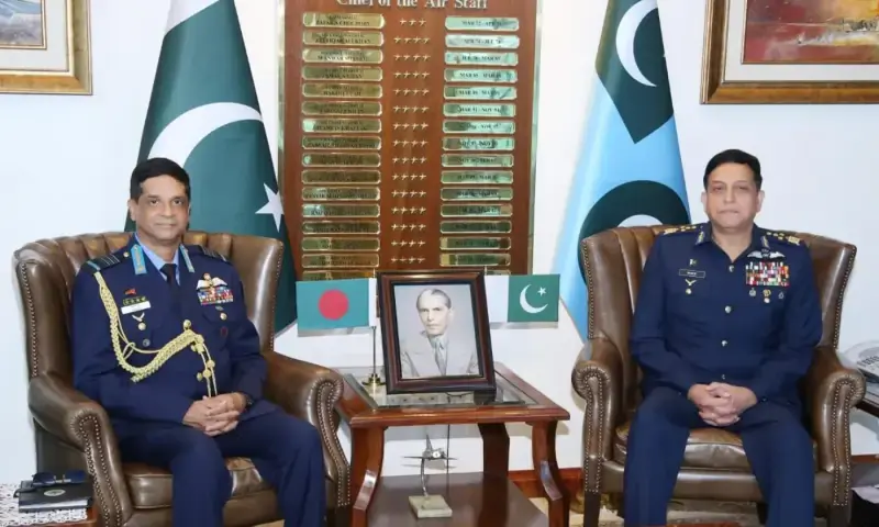 Bangladesh Air Chief visits Islamabad to strengthen defence ties