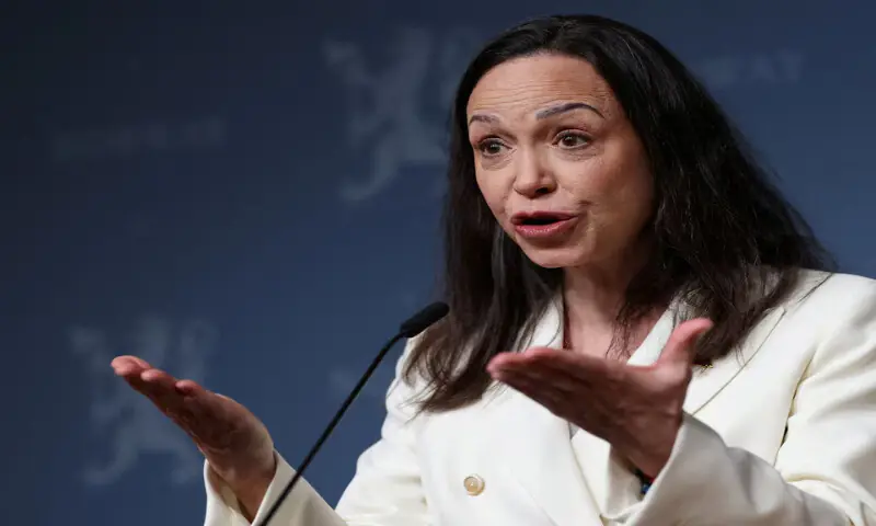 Maduro opponent Machado vows to return to Venezuela, wants an election