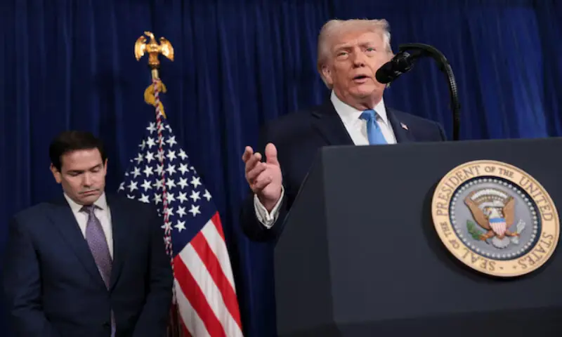 Trump says US oversight of Venezuela could last years