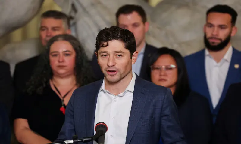Minneapolis Mayor Jacob Frey speaks during a press conference following the fatal shooting of Renee Nicole Good by an ICE agent in Minneapolis, Minnesota. &ndash; Reuters