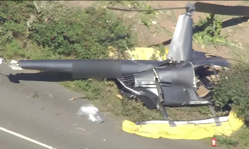 اسرائیلی فوج کا بلیک ہاک ہیلی کاپٹر گر کر تباہ