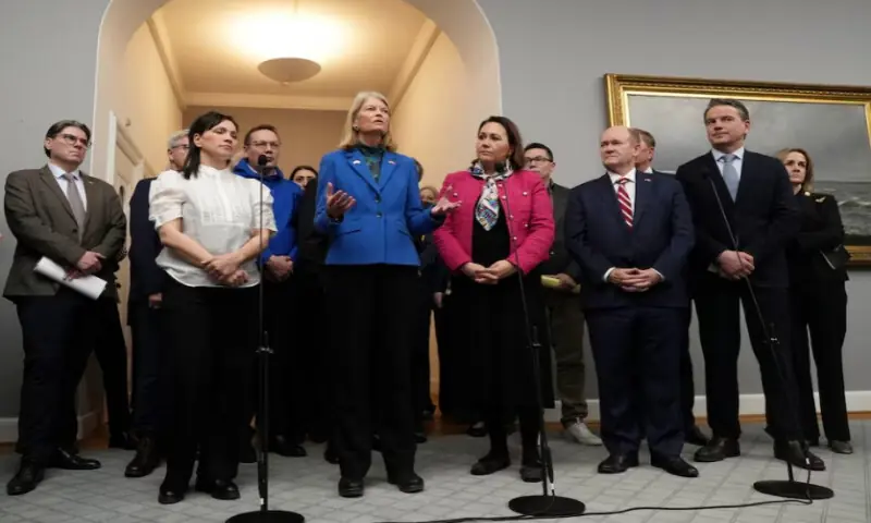 US lawmakers in Denmark seek to &lsquo;lower temperature&rsquo; after Trump&rsquo;s Greenland threats