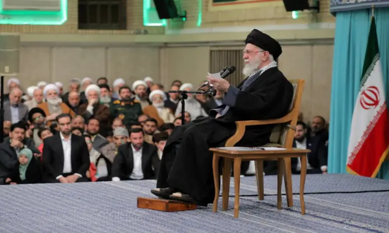 Iran&rsquo;s leader Khamenei blames Trump for inciting deadly protests