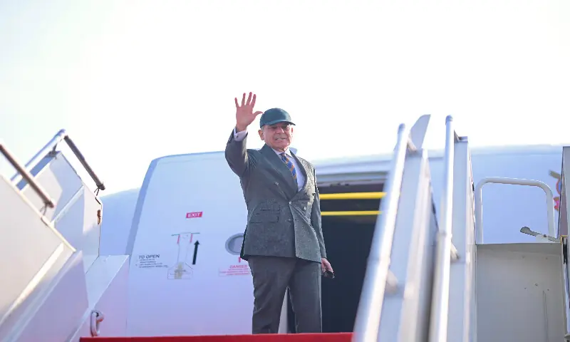 PM Shehbaz Sharif departs for Switzerland to attend WEF