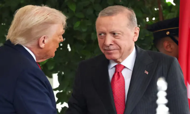Trump, Erdogan discuss Syria and Gaza in telephone call