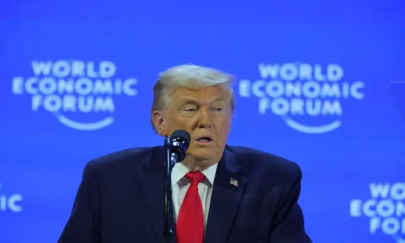 Trump rules out force but renews Greenland demands at Davos