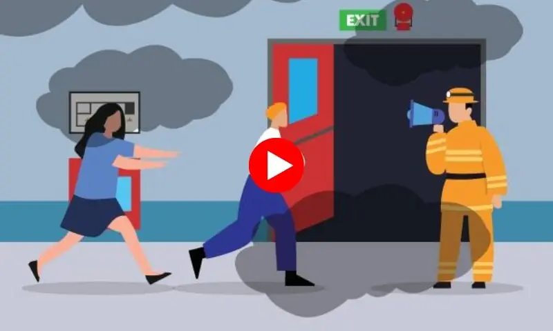 آگ لگ جائے تو کیا کریں؟