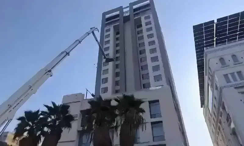 Three dead, six injured as Gulberg hotel fire brought under control