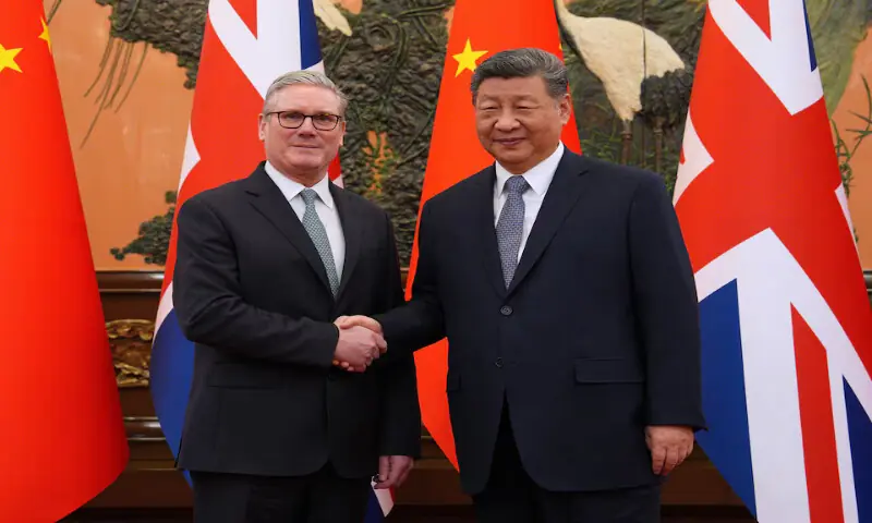 UK&rsquo;s Starmer tells Xi he wants &lsquo;sophisticated&rsquo; ties with China