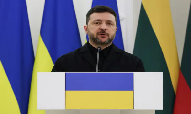 Ukraine&rsquo;s Zelenskiy expects implementation of agreement not to fire on Kyiv