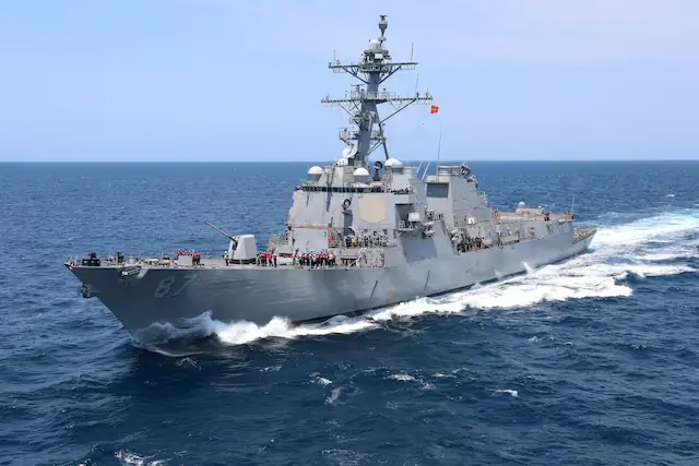 US military destroyer docks at Israel&rsquo;s Eilat port, Israeli media reports