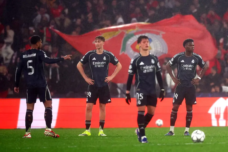 Real Madrid set for Benfica rematch in Champions League knockout playoffs