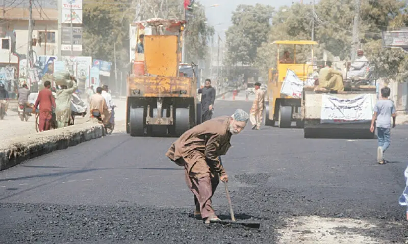 Jahangir Road closed for a week for repair work