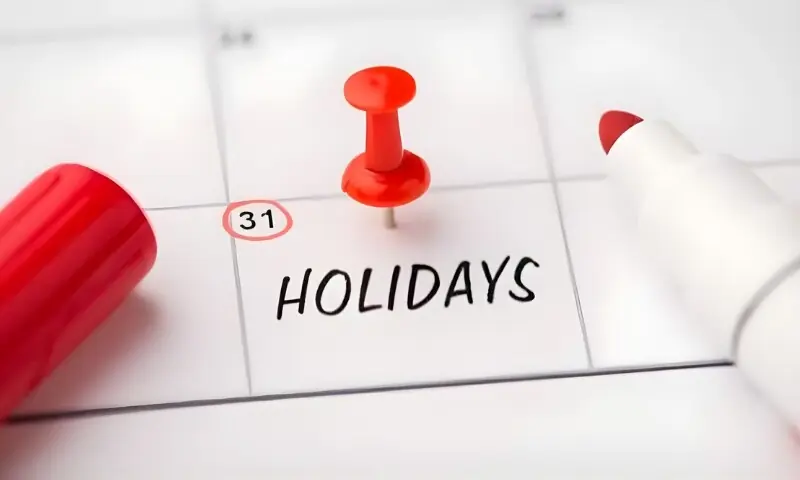 عام تعطیل کا اعلان: فروری کے پہلے ہفتے چھٹیاں ہی چھٹیاں