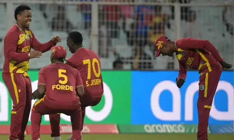T20 World Cup: West Indies beat Scotland by 35 runs in group match