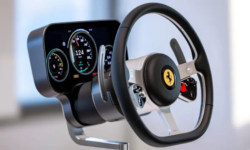 Ferrari releases teaser images of new Luce electric sports car