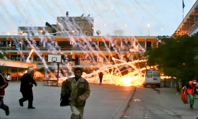 غزہ میں خطرناک کیمیائی ہتھیاروں کا استعمال، انسانی جسم بھاپ بن گئے