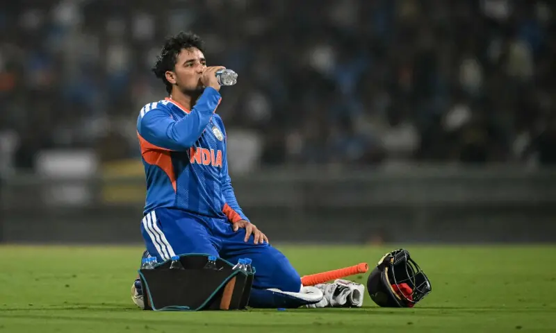 India opener Abhishek Sharma hospitalised with stomach infection