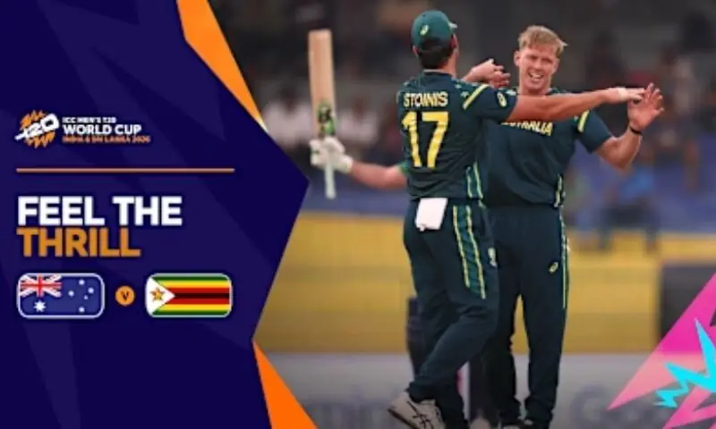 Zimbabwe&rsquo;s stunning win over Australia by 23 runs in T20 World Cup