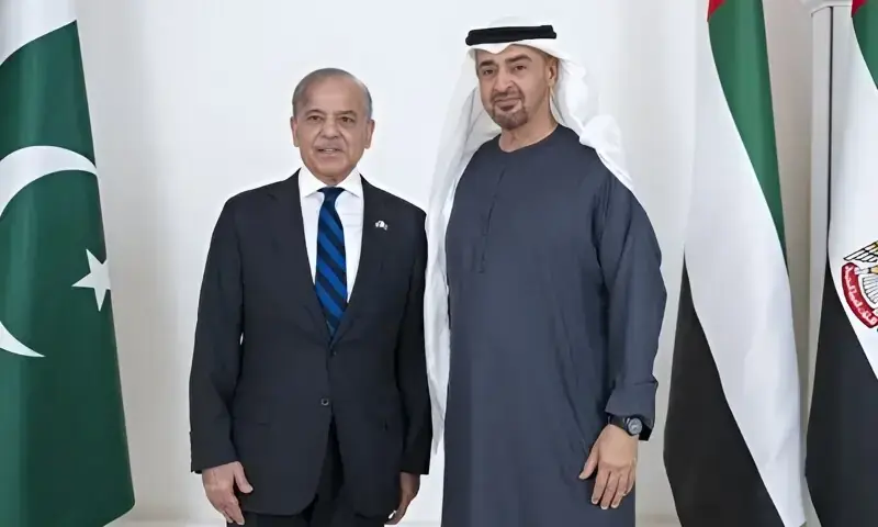 PM thanks UAE president for support, reaffirms commitment to deeper cooperation