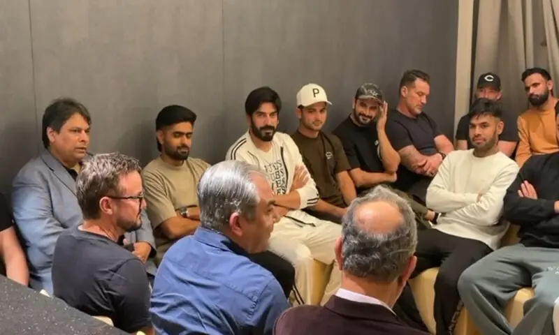 Mohsin Naqvi boosts team&rsquo;s morale ahead of India T20 clash