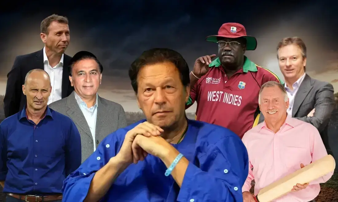 Global cricket legends urge Pakistan to ensure Imran Khan&rsquo;s medical care