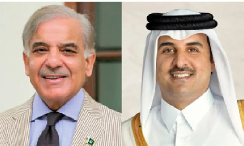 PM, Qatari Amir vow to deepen fraternal relations