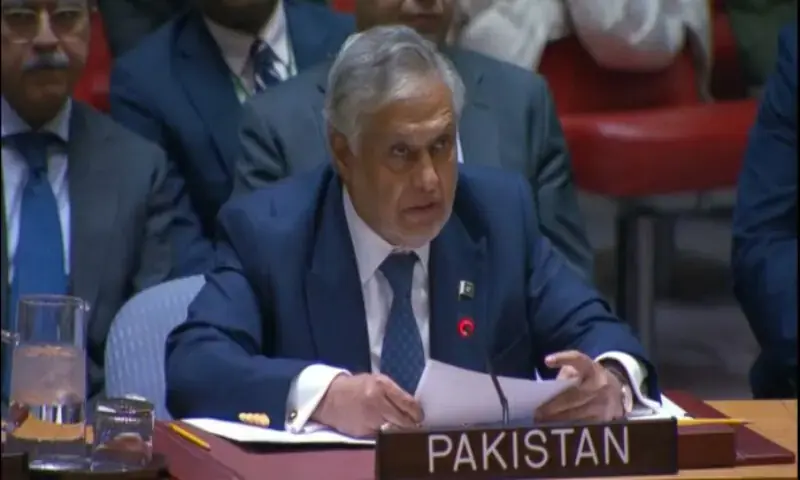 No durable peace without justice, Pakistan tells UNSC