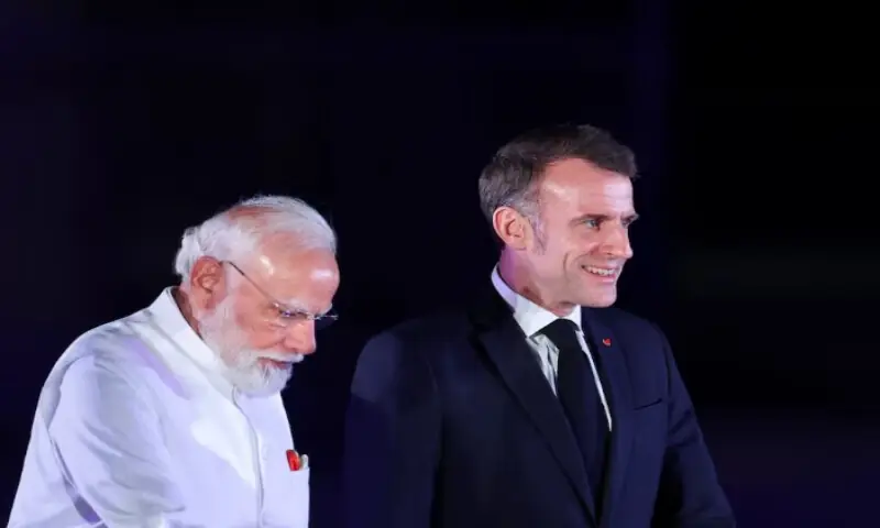 India to make Rafale jets with France in boost to defence ties, Macron says