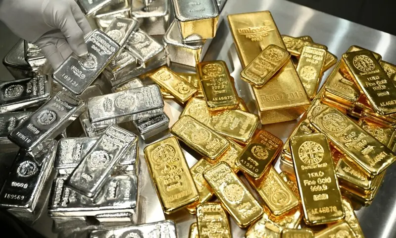 سونے اور چاندی کی قیمت میں ایک بار پھر اضافہ سونے اور چاندی کی قیمت میں ایک بار پھر اضافہ