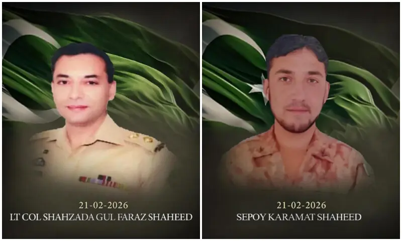 Lieutenant colonel, sepoy martyred in foiled suicide attack in Bannu