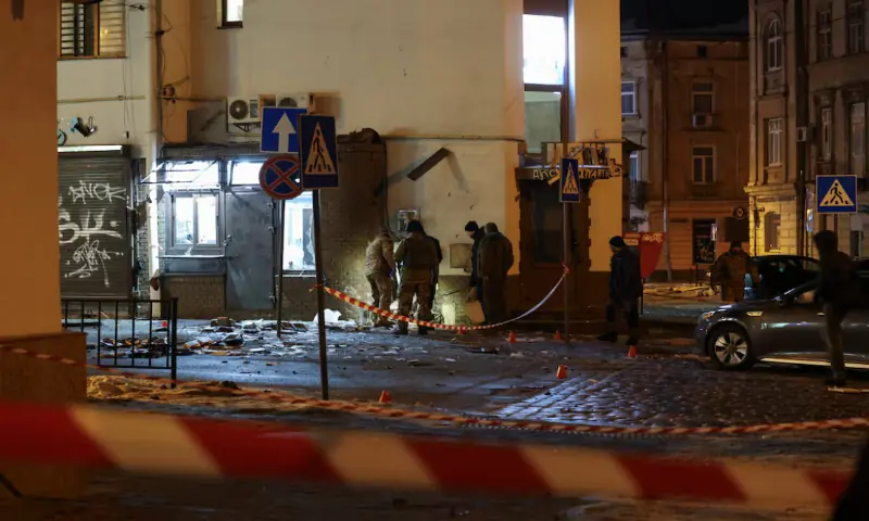 Police officer killed, 24 people injured in bombs explosions in Ukraine&rsquo;s Lviv