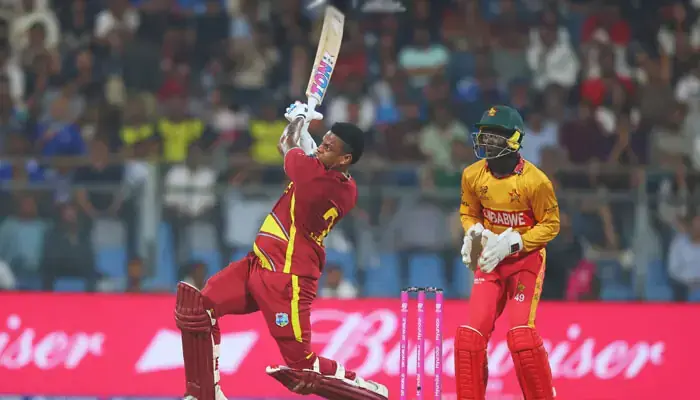 West Indies thrash Zimbabwe by 107 runs