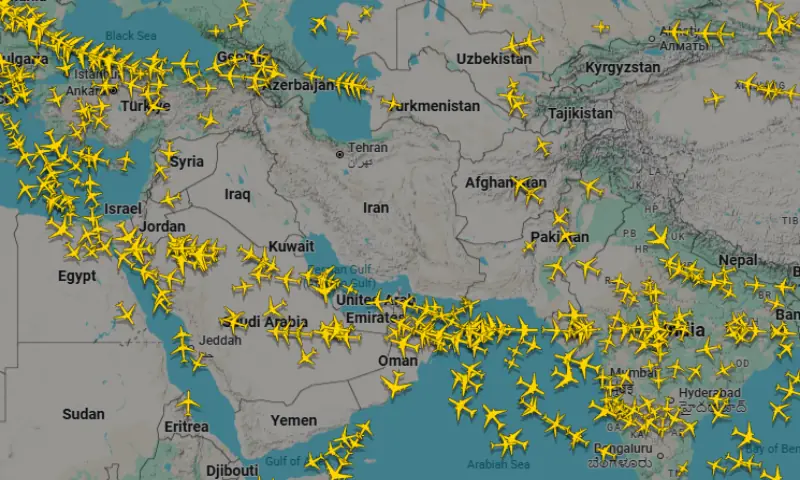 Airlines suspend Middle East flights after US, Israel strikes on Iran