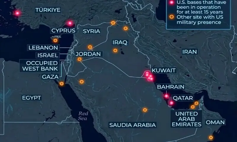 A closer look at US military&rsquo;s strategic presence across Middle East