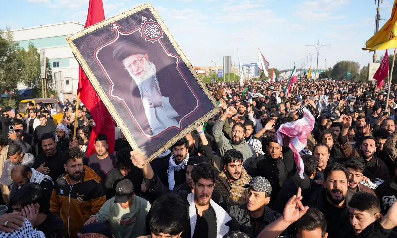 Worldwide protests follow Iran supreme leader&rsquo;s death