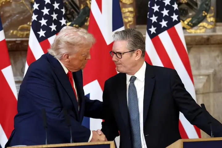 Trump &lsquo;very disappointed&rsquo; with UK&rsquo;s Starmer for initially blocking use of air bases, Telegraph says
