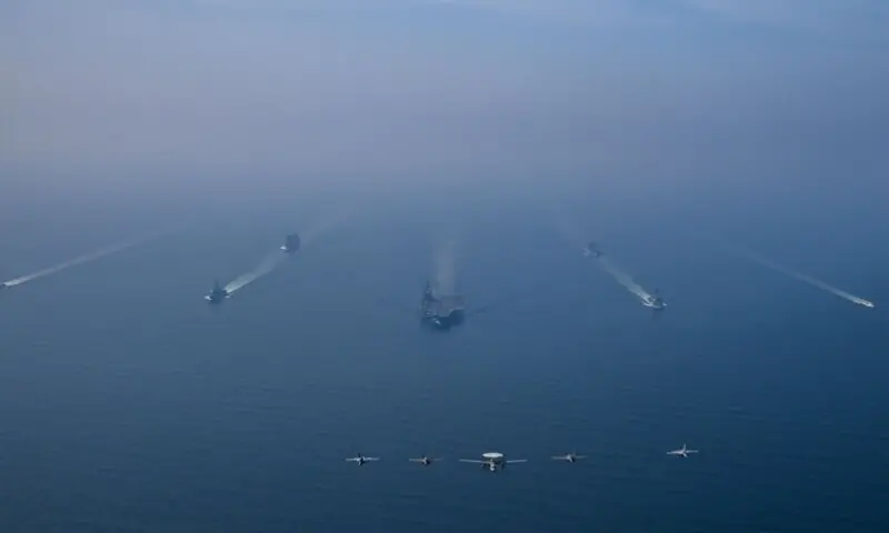 خلیج عمان میں موجود تمام ایرانی بحری جہازوں کو تباہ کردیا، امریکی سینٹرل کمانڈ کا دعویٰ