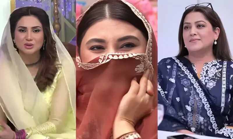 رمضان ٹرانسمیشن میں اداکاراؤں کی لڑائیوں پر پاکستانی فنکار برہم