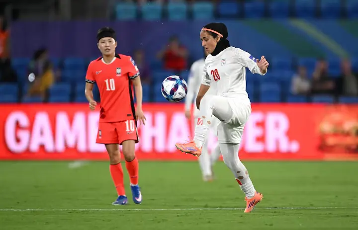 Iranian women&rsquo;s football team daces Australia amid homeland crisis