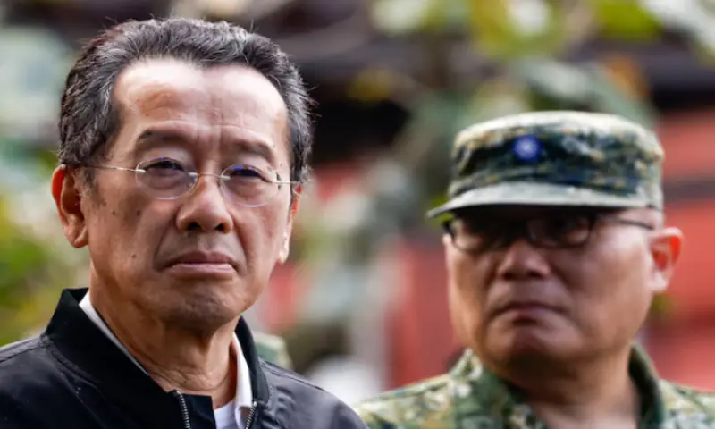 Taiwan defence chief rejects opposition budget plan