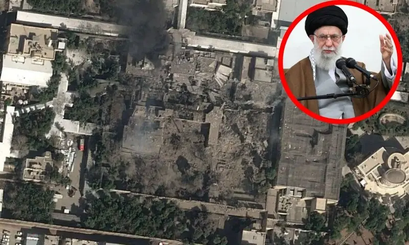 اسرائیلی فضائیہ کا تہران میں خامنہ ای کے کمپاؤنڈمیں موجود بنکر کو نشانہ بنانے کا دعویٰ – World اسرائیلی فضائیہ کا تہران میں خامنہ ای کے کمپاؤنڈمیں موجود بنکر کو نشانہ بنانے کا دعویٰ – World