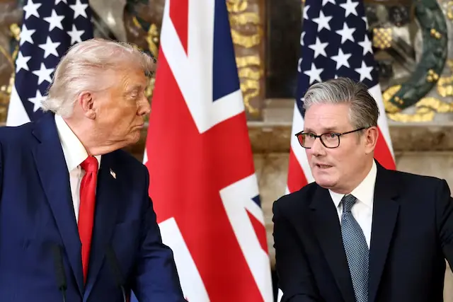 UK&rsquo;s Starmer speaks with US President Trump on Middle East