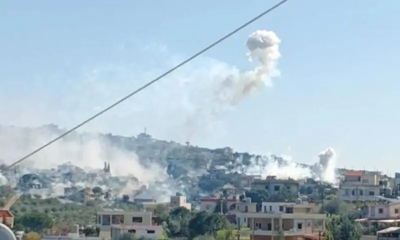 اسرائیل نے لبنان پر حملوں میں سفید فاسفورس استعمال کیا: ہیومن رائٹس واچ