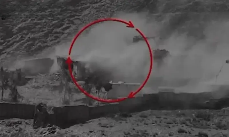 خیبر سیکٹر: افغان طالبان کی فوجی پوسٹیں اینٹی ٹینک گائیڈڈ میزائل کے ذریعے تباہ