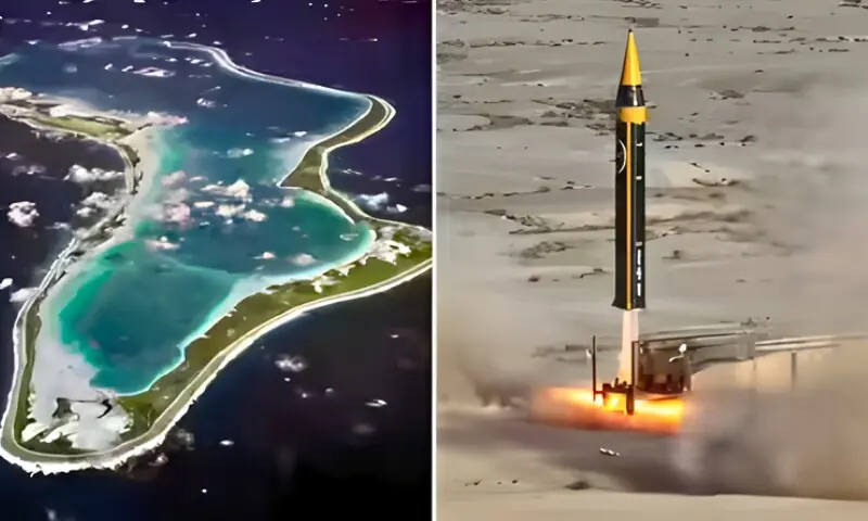 چار ہزار کلو میٹر تک میزائل رینج: ایران کے امریکی و برطانوی اڈے ڈئیگو گارسیا پر حملے نے دنیا کو چونکا دیا