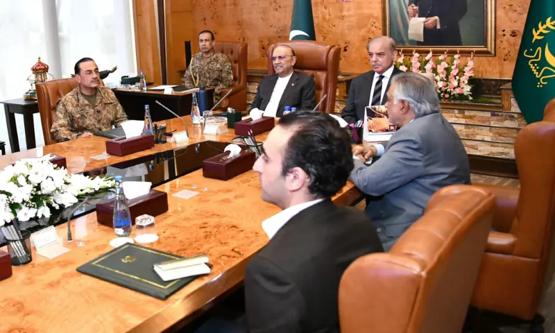 Zardari chairs meeting on economy, energy and security