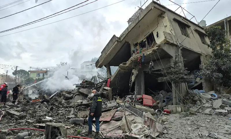 Hezbollah rejects truce talks as Israel presses Lebanon strikes