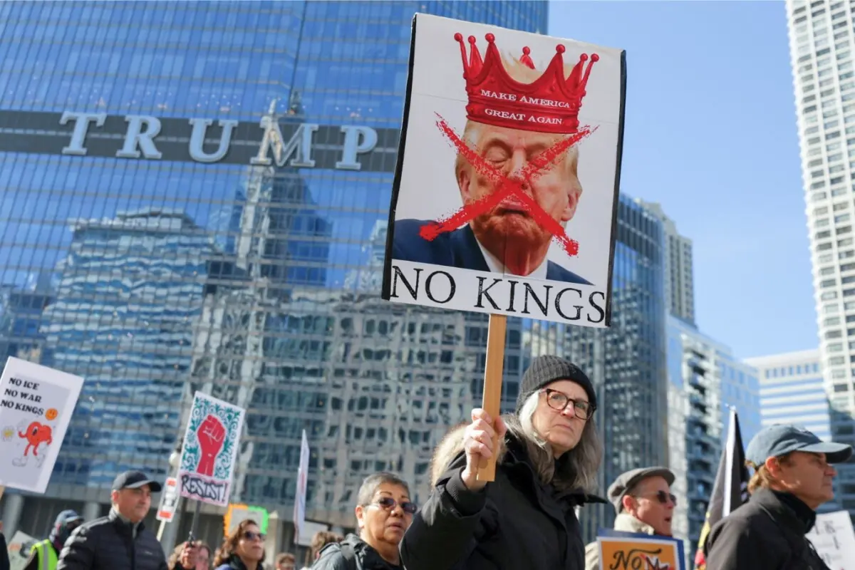 امریکا میں صدر ٹرمپ کے خلاف احتجاج